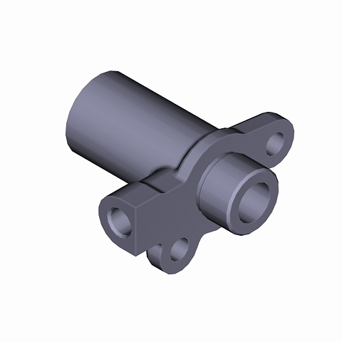 Корпус механизма блокировки дифференциала