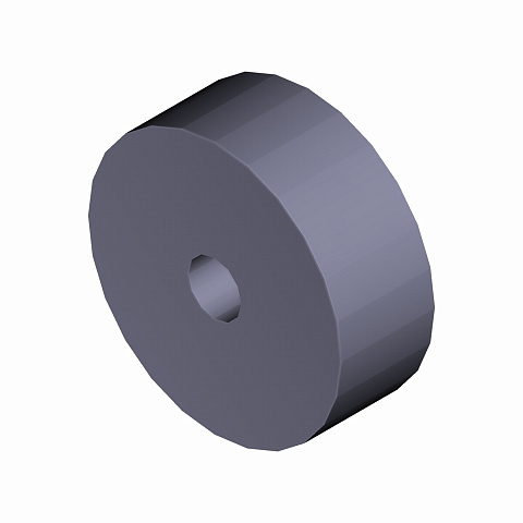 Буфер боковины капота