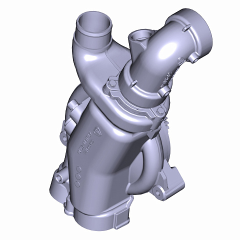 НАСОС ВОДЯНОЙ В СБОРЕ
