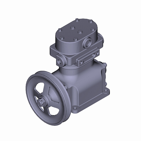 Компрессор со шкивом