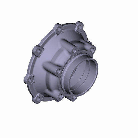 Крышка заднего подшипника раздаточной коробки