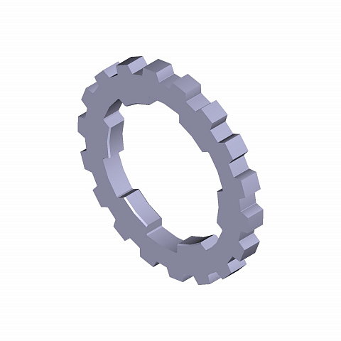 Шайба упорная 4-й передачи вторичного вала КПП