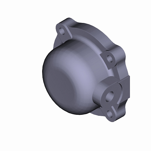 КРЫШКА ПЕРЕДНЕГО ПОДШИПНИКА ПРОМЕЖУТОЧНОГО ВАЛА